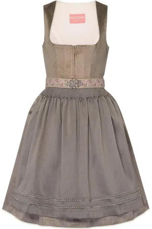 KRÜGER Dirndl Midi Dirndl mit Metallschließe - Verkäufer: Frankonia