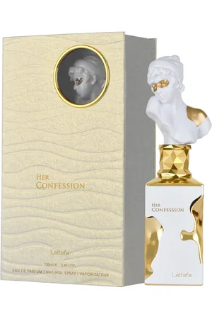 Lattafa Eau de Parfum Her Confession Eau De Parfum 100ml, Frauenduft, Arabische Duft, Mystische Komposition, Kunstvoller Flakon, Langanhaltender Duft - Verkäufer: Amroz Fashion