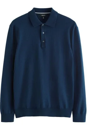 Next Langarm-Poloshirt Langärmeliges Regular Fit Poloshirt aus Strick (1-tlg) - Verkäufer: Germany GmbH