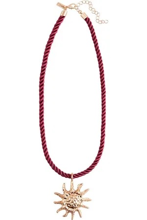 Next Kette mit Anhänger Sonnen-Kordelkette mit recyceltem Zink und Messing (1-tlg) - Verkäufer: Germany GmbH
