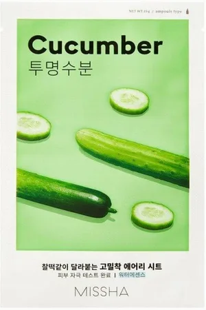 Missha Gesichtsmaske Air Fit Sheet Mask Cucumber 19g - Verkäufer: beauty-for-less