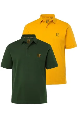 JP 1880 Poloshirt Poloshirts Basic 2er-Pack Piqué gekämmte Baumwolle (2-tlg) - Verkäufer: Popken Fashion Group