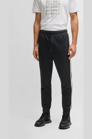 HUGO BOSS Sweathose Hover Striped C mit kontrastfarbigem Streifen