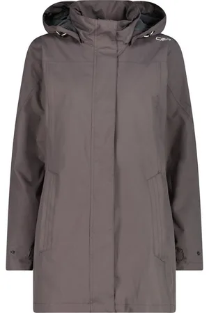 CMP Regenjacke Damen Regenjacke Woman Rain Jacket Button Hood 39X6646 - Verkäufer: CORTEXPOWER