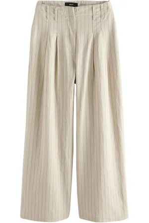 Next Leinenhose Superbreit gestreifte Hose aus Baumwollgemisch (1-tlg) - Verkäufer: Germany GmbH