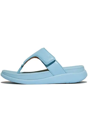 FitFlop F-MODE GO ADJUSTABLE TOE POST SANDALS Zehentrenner Bondi Blue - Verkäufer: Shoedeal Jana Sievers e.K.