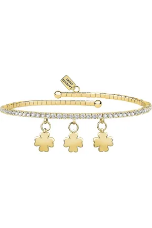 La Petite Story Armband Shimmering gold plated bracelet Three shamrocks LPS05AQC11 - Verkäufer: Parfümerie Wilhelm Haas