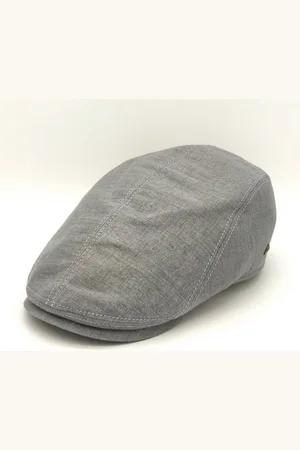 Göttmann Flat Cap Jackson Leinen Flatcap hellgrau - Verkäufer: hutraum