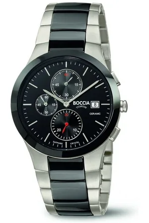 Boccia Chronograph Herren Uhr 3748-01 Chronograph mit Keramik, (1-tlg) - Verkäufer: Juwelier-Bacak
