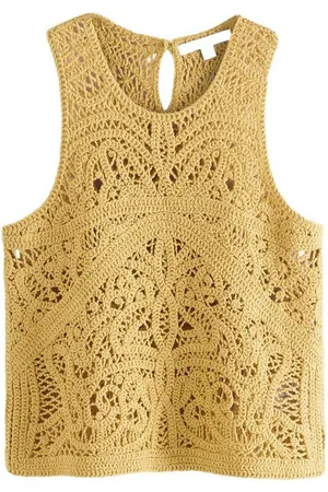 Next Trägertop Tanktop mit Rundhalsausschnitt, Häkelspitze (1-tlg) - Verkäufer: Germany GmbH