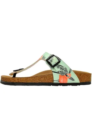 Dogo Lila Lila Sandalen Damen Sandalen/ Sandaletten / Female Zehentrenner Vegan