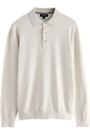 Next Langarm-Poloshirt Langärmeliges Regular Fit Poloshirt aus Strick (1-tlg) - Verkäufer: Germany GmbH