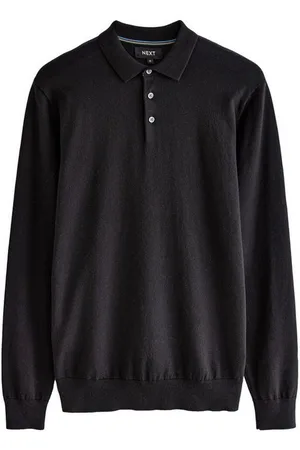 Next Langarm-Poloshirt Langärmeliges Regular Fit Poloshirt aus Strick (1-tlg) - Verkäufer: Germany GmbH