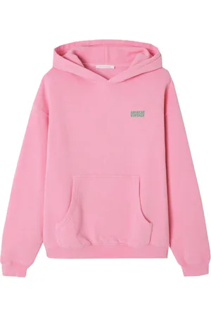 American Vintage Hoodie Kapuzenpullover IZUBIRD aus Baumwolle in Pink - Verkäufer: HENNE