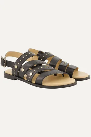 Ulla Popken Riemchensandalen Ziernieten Weite H Sandalette - Verkäufer: Popken Fashion Group