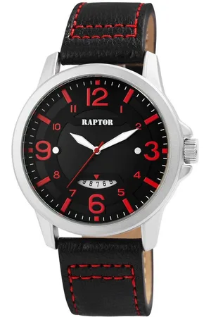 Raptor Quarzuhr Carp Herrenuhr "Carp" mit Echt Lederband - Verkäufer: Shaghafi GmbH