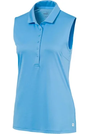 PUMA Poloshirt Golf Polo Rotation Sleeveless Hellblau Damen - Verkäufer: Svens Golfshop GmbH
