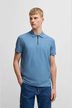 HUGO BOSS Poloshirt Passerzip 1025 mit Polokragen
