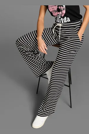 KangaROOS Jerseyhose gestreift mit weitem Beim - NEUE KOLLEKTION