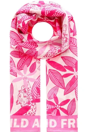 Zwillingsherz Modeschal "Wild and Free", mit buntem Blumenmuster