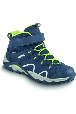 Meindl Lucca Junior Mid GTX NACHTBLAU/GELB Trekkingschuh - Verkäufer: Supersportler
