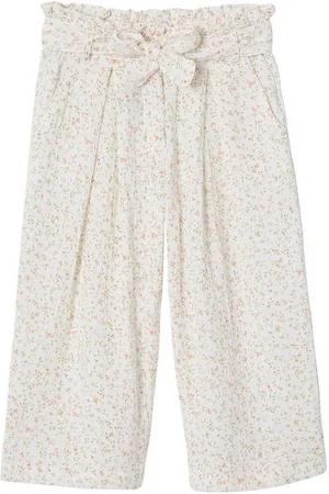 Vertbaudet 3/4-Hose Mädchen Paperbag-Hose, 7/8 - Verkäufer: