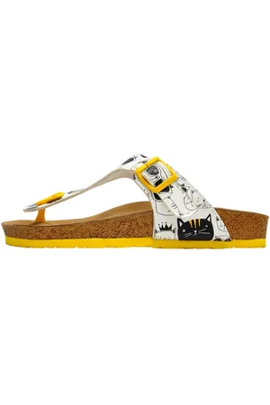Dogo Lila Lila Sandalen Damen Sandalen/ Sandaletten / Female Zehentrenner Vegan
