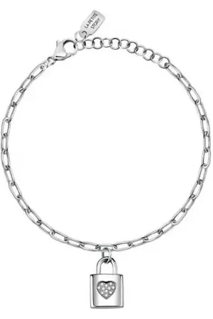 La Petite Story Armband Steel bracelet with padlock Love LPS05ASD17 - Verkäufer: Parfümerie Wilhelm Haas