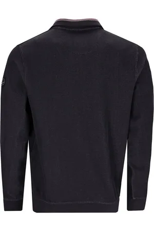 HAJO Sweatshirt Sweatshirt mit Stehkragen und Multicount-Effekt - Verkäufer: Mode