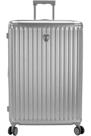 Heys Koffer Luxe - 4-Rollen-Trolley L 76 cm erw. (silver) - Verkäufer: Markenkoffer