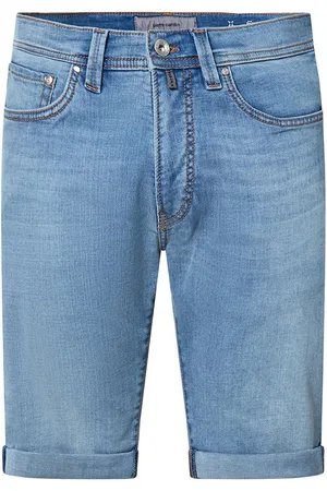 Pierre Cardin 5-Pocket-Jeans LYON BERMUDA blue used buffies 34520 8128.6824 - FUTUREF - Verkäufer: Jeans-Manufaktur