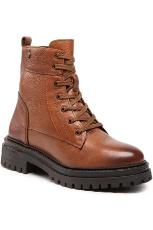 Geox Schnürstiefeletten D Iridea C D16HRC 00046 C6001 Cognac Schnürstiefel - Verkäufer: Modivo_de