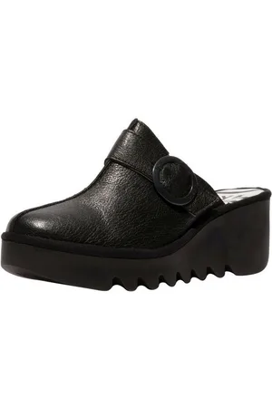Fly London Pantoletten Leder Clog - Verkäufer: S4S Commerce