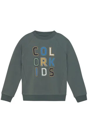 Color Kids Sweater COSweat W. JR. Logo Print Stylischer Pullover - Verkäufer: meinemarkenmode
