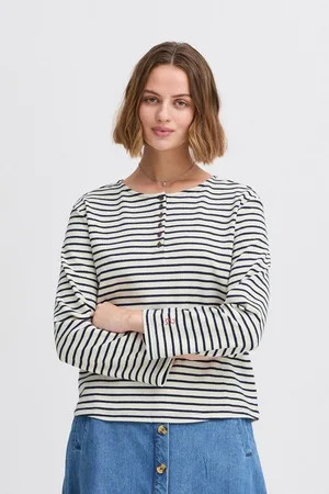 Atelier Rêve Langarmshirt IRMARTINA Gestreiftes Longsleeve - Verkäufer: meinemarkenmode