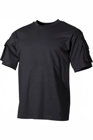 MFH T-Shirt US T-Shirt mit Ärmeltaschen und Rundhals. - Verkäufer: DaGecko
