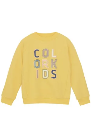 Color Kids Sweater COSweat W. JR. Logo Print Stylischer Pullover - Verkäufer: meinemarkenmode