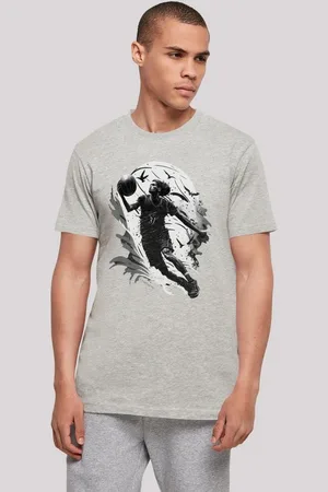 F4NT4STIC T-Shirt Basketball Spieler Print