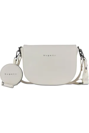 Bugatti Handtasche "Almata" Schultertasche M beige, Damentasche - Verkäufer: Littmann