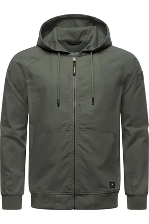 Ragwear Outdoorjacke Garoo Stylische Herren Übergangsjacke aus Ripstop-Material