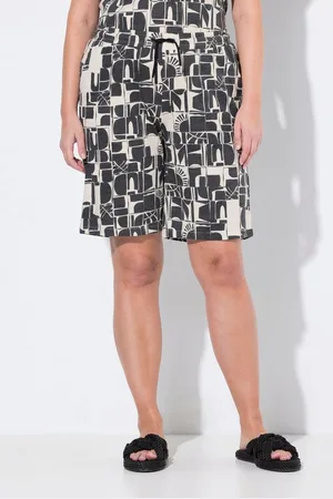 Ulla Popken Jeansshorts Jerseyshorts Sonnen weites Bein Biobaumwolle - Verkäufer: Popken Fashion Group