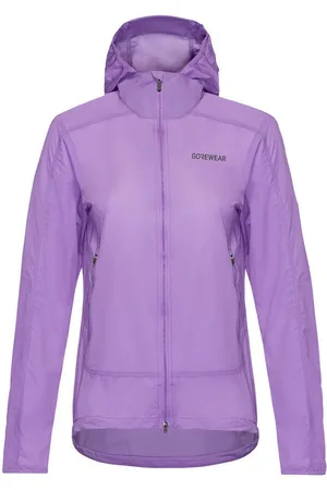 Gore Wear Radtrikot Gore Wear Fernflow Hooded Windbreaker Damen Scrub Purple - Verkäufer: Schuhdealer