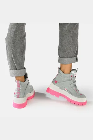 Buffalo ASPHA NC MID Schnürboots Blau/Pink Winterboots - Verkäufer: Sun & Famous