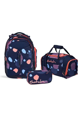 Satch Schulranzen Schulrucksack-Set MATCH Coral Reef 3-teilig, Kollektion 2024 (3-teilig), Laptop-Fach, Your-Size-System, Schulranzen - Verkäufer: DSBO
