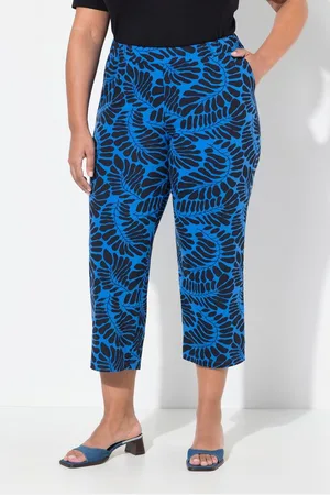 Ulla Popken Schlupfhose 7/8-Jerseyhose weites gerades Bein Elastikbund - Verkäufer: Popken Fashion Group