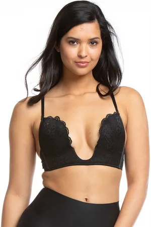 MAGIC Bodyfashion Bügel-BH V-Bra Verziert mit wunderschöner Spitze und Netz-Details