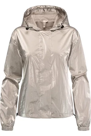 Ragwear Blouson Cezanna Shine Glänzende Damen Jacke mit reflektierendem Metallic-Material