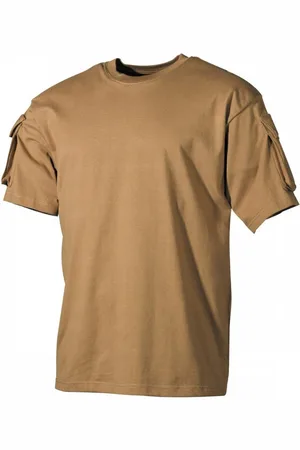 MFH T-Shirt US T-Shirt mit Ärmeltaschen und Rundhals. - Verkäufer: DaGecko