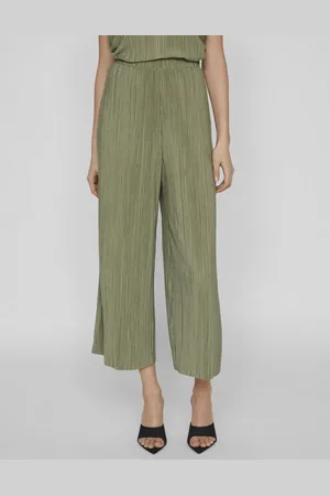 VILA Schlupfhose VIPLISA HW CULOTTE PANTS - NOOS plissierte Optik