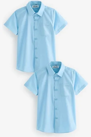 Clarks Kurzarmhemd Schulhemden Jungen 2er-Pack – Kurzarm (2-tlg) - Verkäufer: Next Germany GmbH